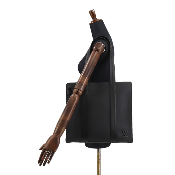 Louis Vuitton Aerogram Tote Bag Leather Black - Picture 9 of 9